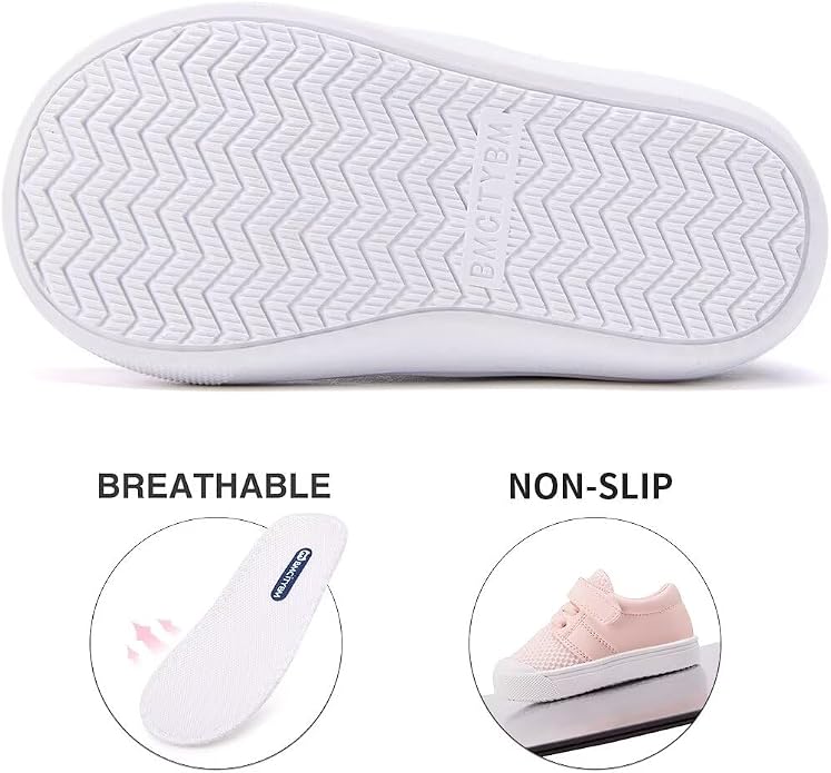 BMCiTYBM Baby Sneakers Girls Boys Lightweight Breathable Mesh First Walkers - Image 5