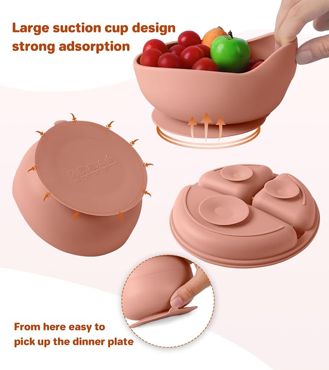 ECLIP Silicone Baby Feeding Set - Image 3