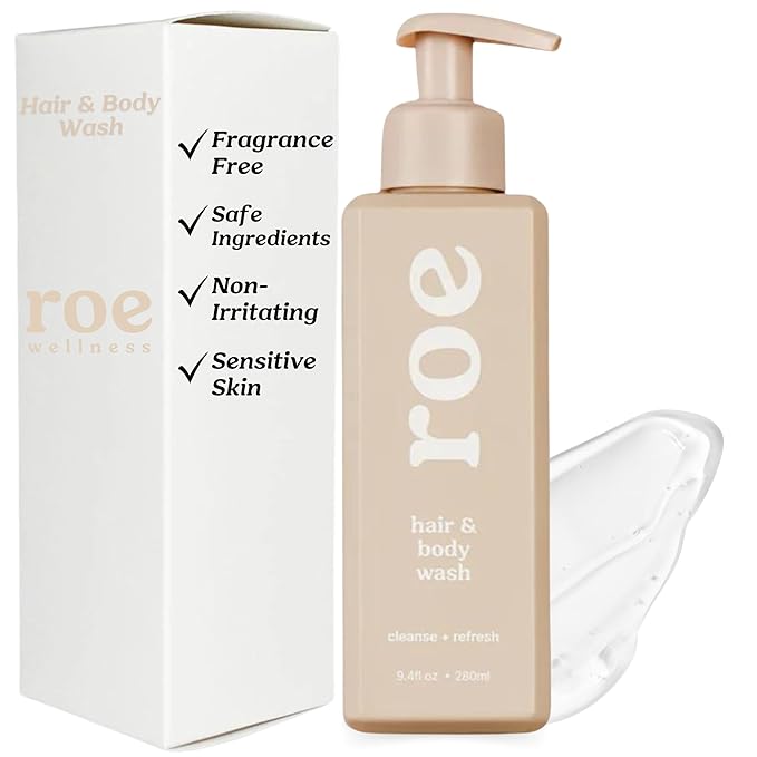 Roe Wellness- Toddler & Baby Body Wash & Shampoo Moisturizing Clean Ingredients by RoeWellness