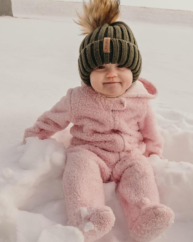 FURTALK Kids Winter Hat Toddler Knitted Beanie - Image 4