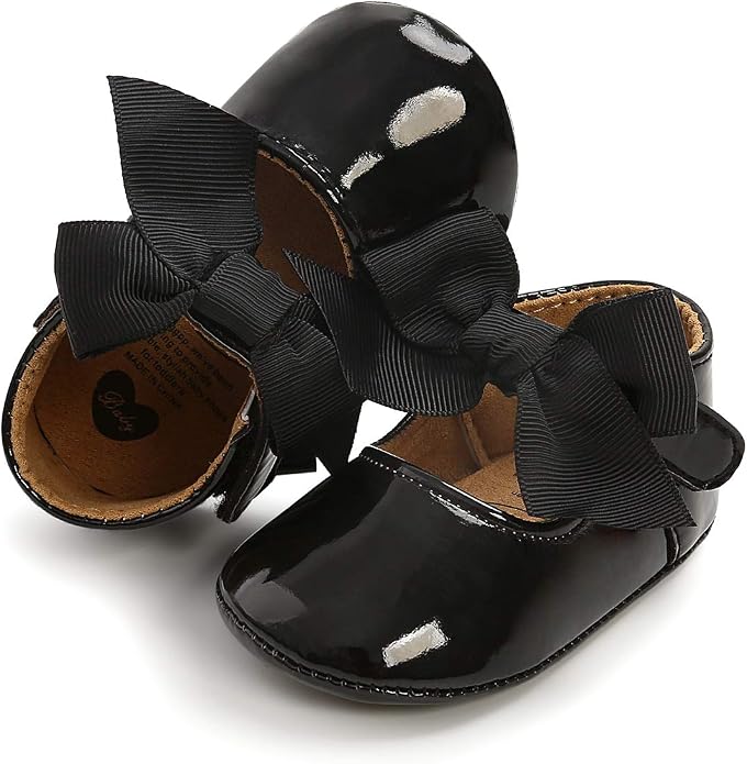 COSANKIM Baby Girls Mary Jane Flats Shoes Anti-Slip Rubber Sole Infant Toddler - Image 5