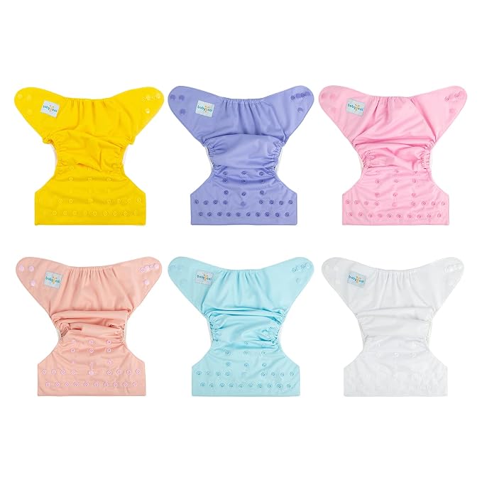 babygoal Cloth Diaper Covers 6 Pack - Image 5