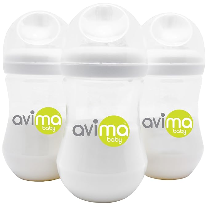 Avima Baby 9 oz Anti Colic Baby Bottles by AvimaBaby