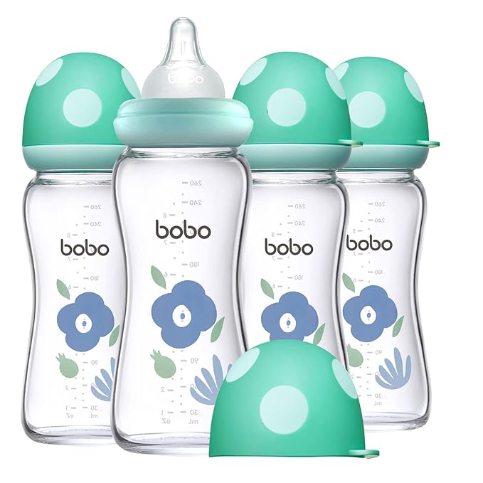 YOHKOH Natural Glass Baby Bottle by Home