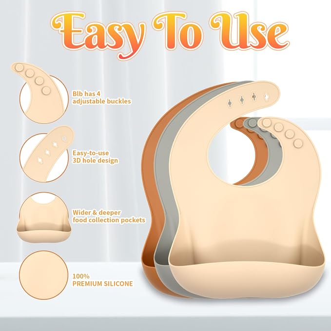Silicone Baby Feeding Set 21 Pcs, Baby Led Weaning Supplies, Baby Feeding - Image 5