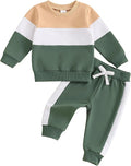 Toddler Baby Boy Fall Outfits Long Sleeve Crew Neck Pullover Sweatshirt + by Lucikamy