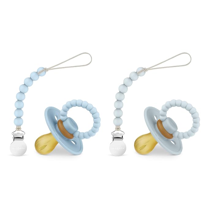 Luladream Pacifier and Clip Set by BleuLaLa