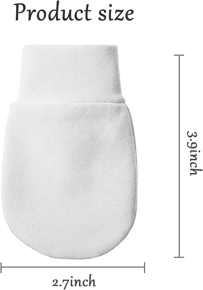 Baby Mittens No Scratch Mittens Infant Soft Gloves Mittens - Image 2