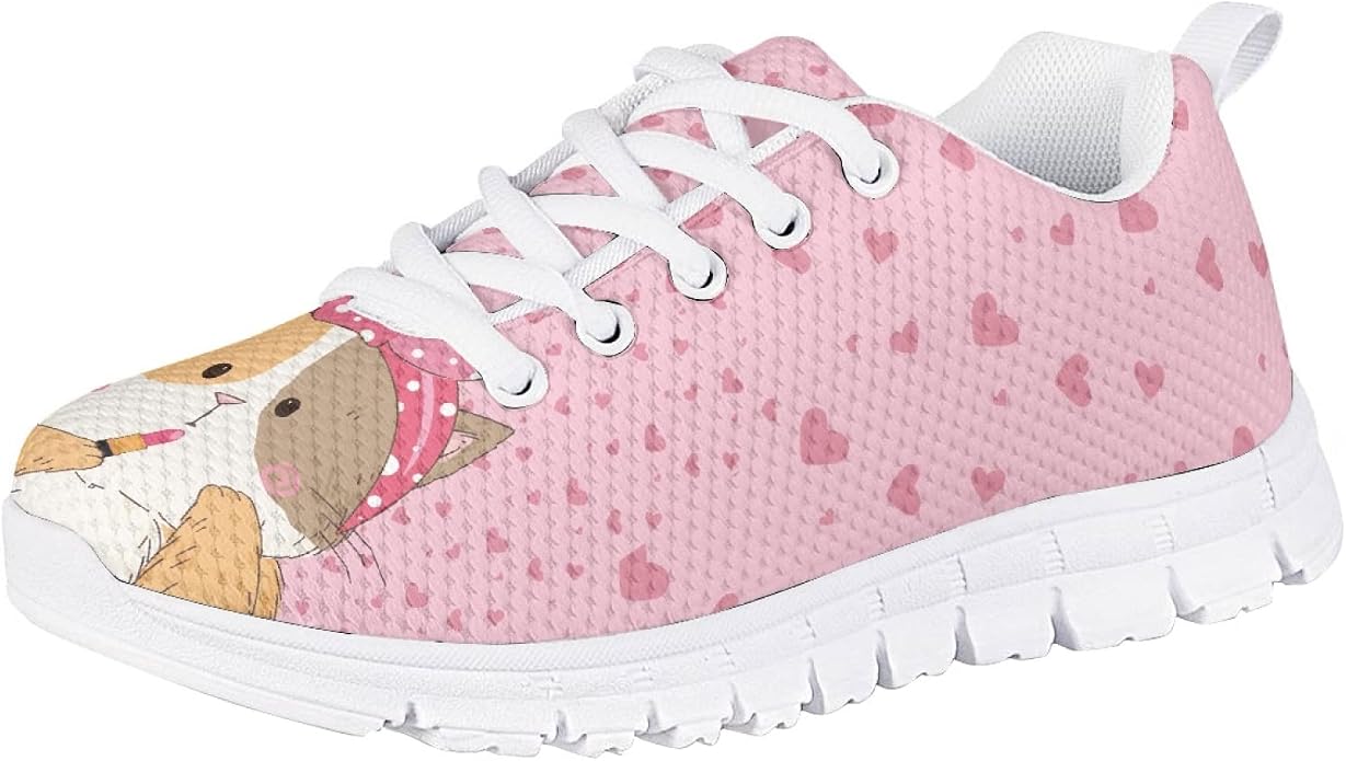 MARSVOVO First Shoes for Walking Boy Girl Athletic Lightweight Flexible Lace-up - Image 3