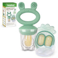 Haakaa Baby Fruit Food Feeder & Mini Freezer Nibble Tray Combo, Breastmilk by haakaa