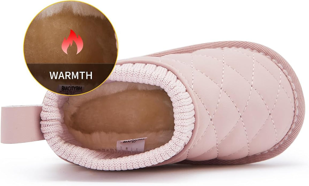 BMCiTYBM Girls Boys Snow Boots Warm Winter Fur Lined Baby Shoes - Image 3