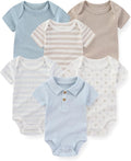 Fashion Baby Boy Girl Bodysuits 6-Pack Casual Cotton Soft Infants Outfit New by JELYLOVE
