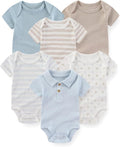 Fashion Baby Boy Girl Bodysuits 6-Pack Casual Cotton Soft Infants Outfit New by JELYLOVE