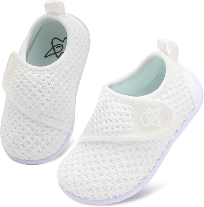 LeIsfIt Baby Shoes Boys Girls First Walking Shoes Non-Slip Infant Sneakers by Leisfit