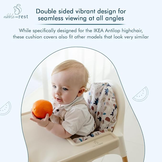 Nibble and Rest Highchair Cushion Cover - Image 5
