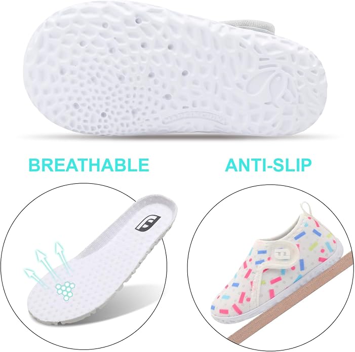 JOINFREE Baby Toddler Water Shoes Boys Girls Sandals Barefoot Kids Breathable - Image 4