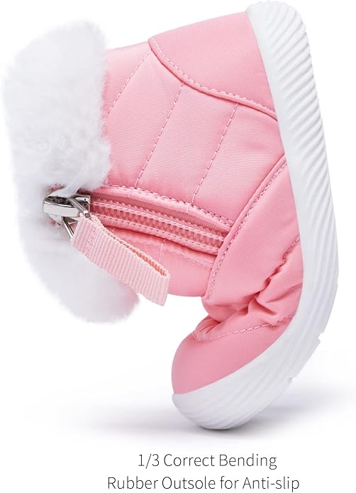 BMCiTYBM Baby Boy Girl Snow Boots Waterproof Winter Warm Booties Nonslip - Image 6
