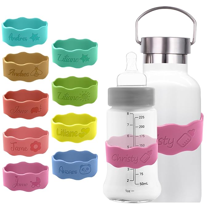 Personalized Baby Bottle Labels by Betenshtresk