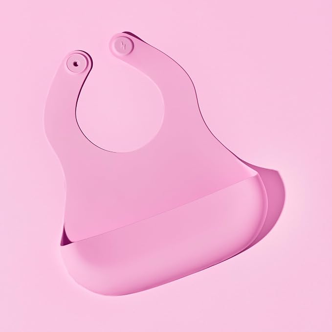 Magnetic Silicone Bibs 2-Pack Waterproof, Dishwasher Safe, BPA Free Food-Grade - Image 8