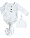 Caden Lane Newborn Knotted Gown by CadenLane