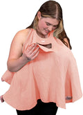 Muslin Nursing Cover for Baby Breastfeeding –Peekaboo Window -100% Breathable by Lookee+Looky