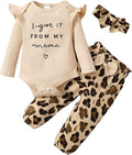 Newborn Baby Girl Clothes, Infant Girl Outfits Long Sleeve Ruffle Romper + by AOSWEP