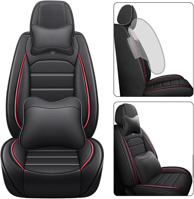 Leather Seat Cover for Ford Edge 2010-2026, Waterproof Soft Seat Covers - Image 2