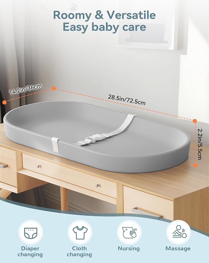 COMOMY Baby Changing Pad for Dresser - Image 5
