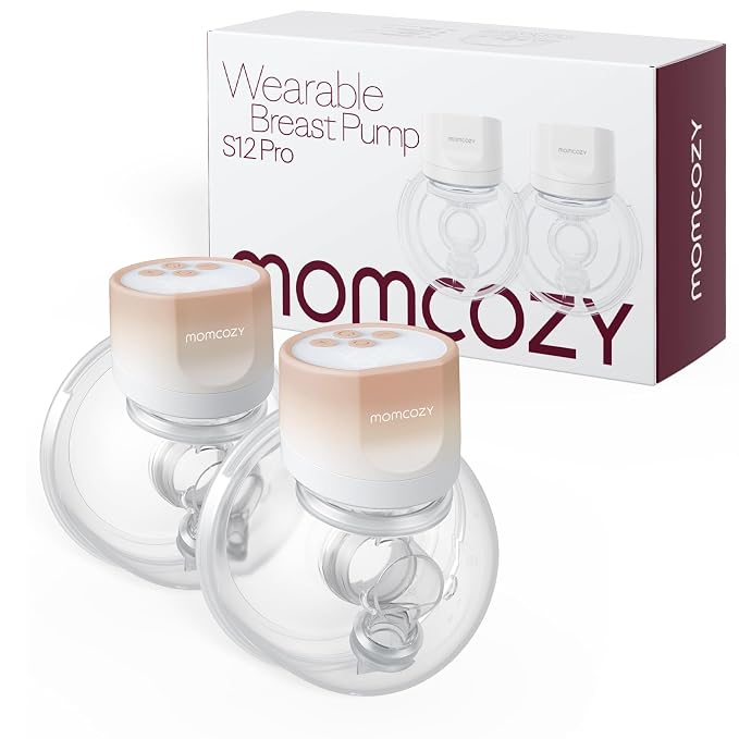 Momcozy Hands-Free Breast Pump S12 Pro, Wearable & Portable Pump by Momcozy