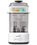 Bottle Sterilizer and Dryer, Compact Electric Steam Baby Bottle Sterilizer by GROWNSY