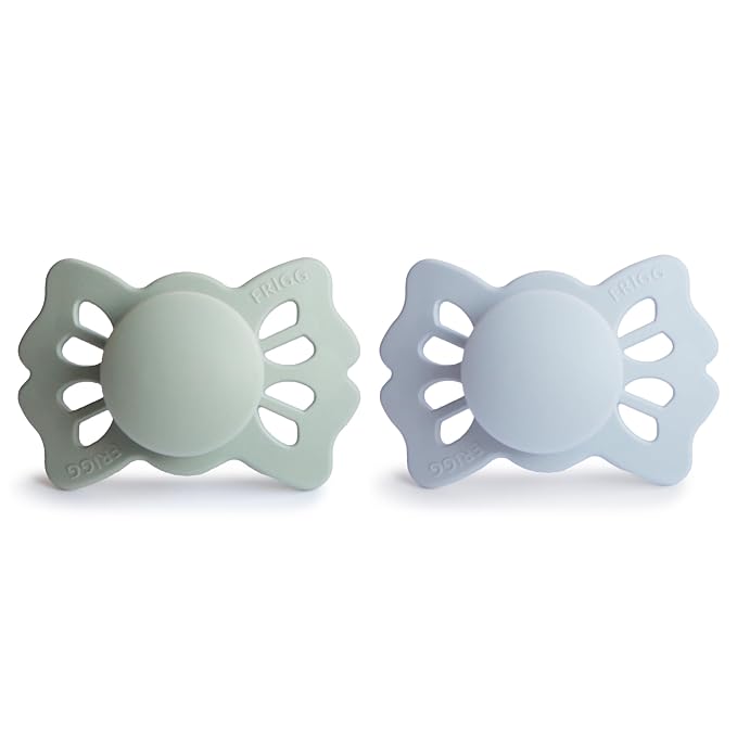 FRIGG Lucky Symmetrical SilkySoft Silicone Baby Pacifier | Made in Denmark | - Image 2