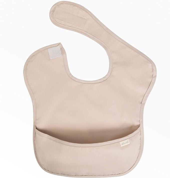 Ali+Oli Smock Bibs for Babies, BPA-Free Oeko-Tex Certified, Waterproof Baby - Image 6