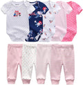 Baby Layette Set Baby Boys' 9-Piece Bodysuits Pants Set Toddler Girl Boy Unisex by Kiddiezoom