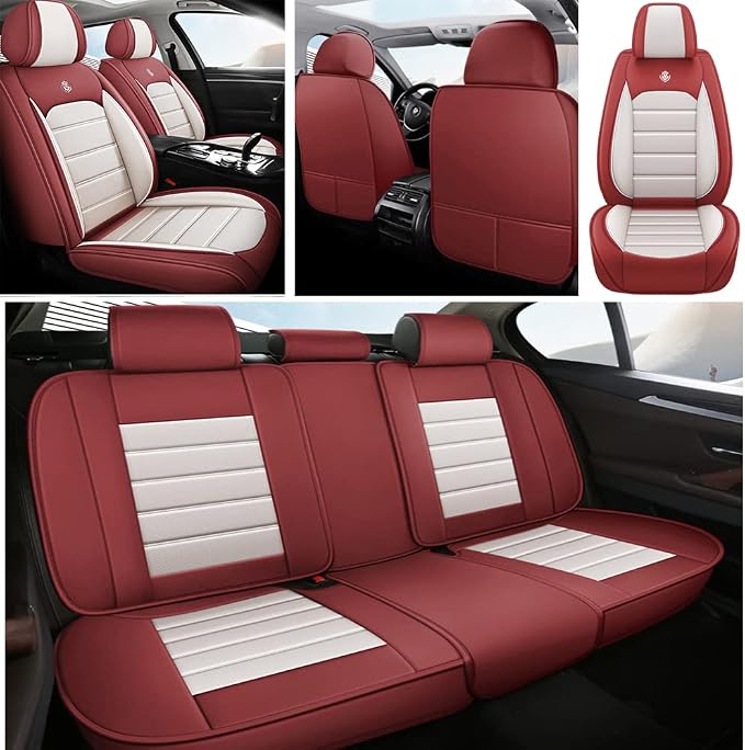 Leather Seat Cover for Ford Edge 2010-2026, Waterproof Soft Seat Covers - Image 2