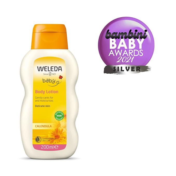 Weleda Baby Calendula Comforting Body Lotion, Plant Rich Moisturizer - Image 6