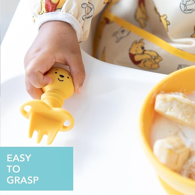 Bumkins Disney Baby Utensils Set, Chewtensils Silicone Spoons - Image 3