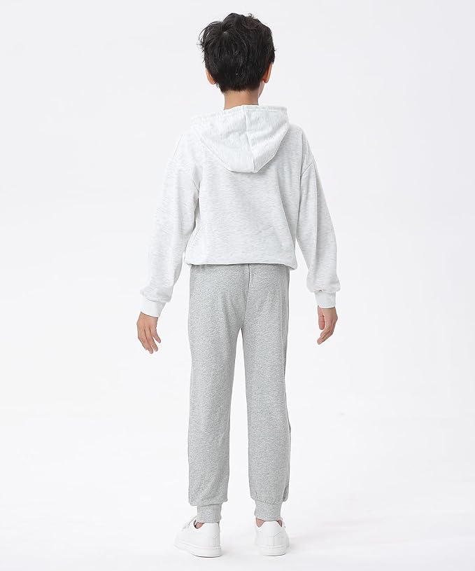 GFQLONG 2/3 Pack Toddler Pants Sweatpants Boys Cotton Joggers, Athletic Pull on - Image 9