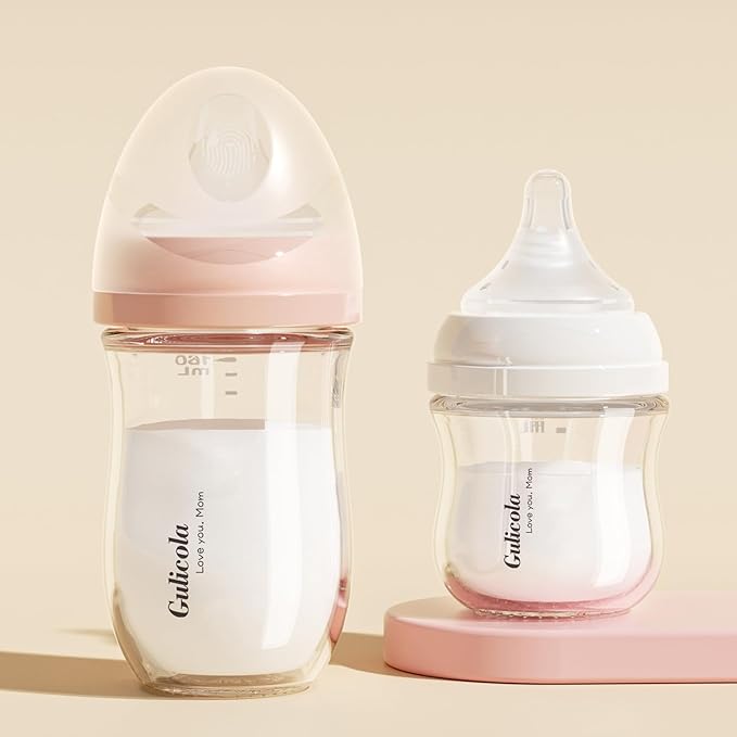 Gulicola Natural Flow Baby Bottle Silicone Nipple Level 0, Extra Slow Flow - Image 6