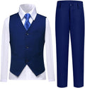 Boys Vest Set Formal Dress Suits Wedding Outfit Dresswear by Lycody
