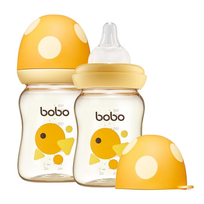 YOHKOH PPSU Baby Bottle Wide Neck, Newborn Anti-Colic Baby Bottle by Home