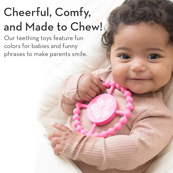 Bella Tunno Happy Teether – Soft & Easy Grip Baby Teether Toy, Silicone Teether - Image 3