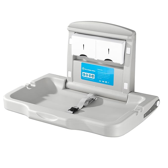 Fold-Down Baby Changing Diaper Station by Modundry