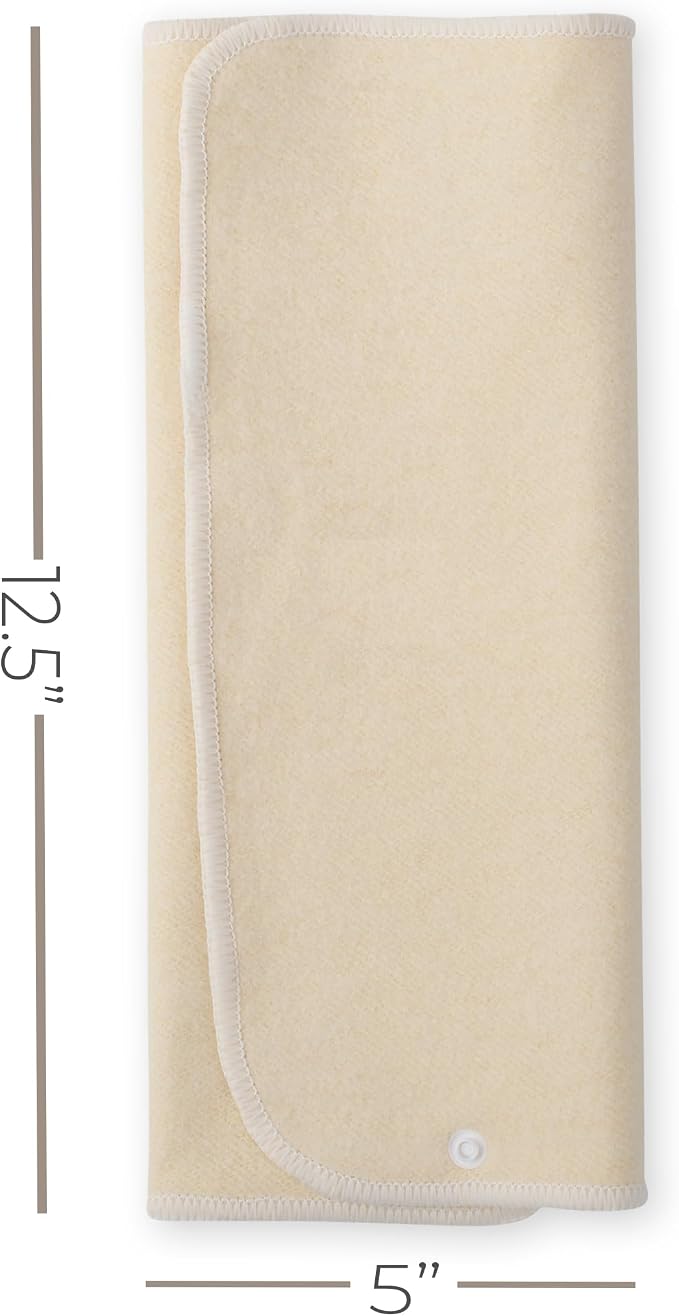 Hemp Prefold Inserts with Snap - Image 4