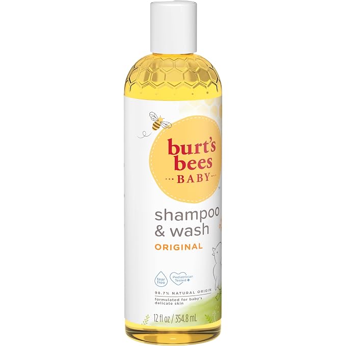 Burt's Bees Baby Shampoo & Wash, Tear Free Soap, Baby Care, 12 Ounce - Image 12