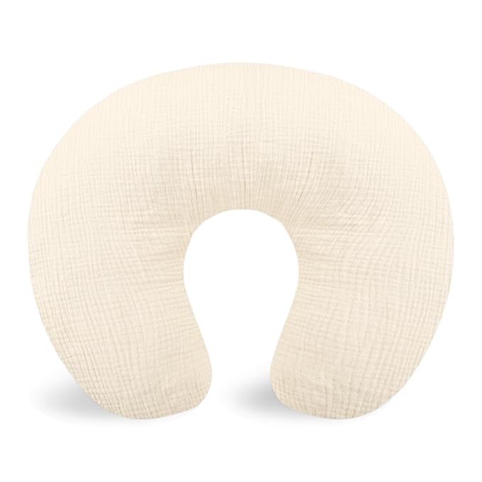 Hooyax Muslin Nursing Pillow Covers Only, Soft and Breathable Nursing Covers by Hooyax