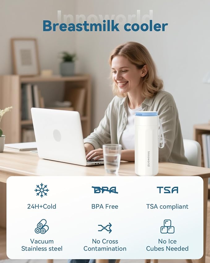 Portable Breastmilk Cooler for Outdoor, Breast Milk Cooler - Image 5