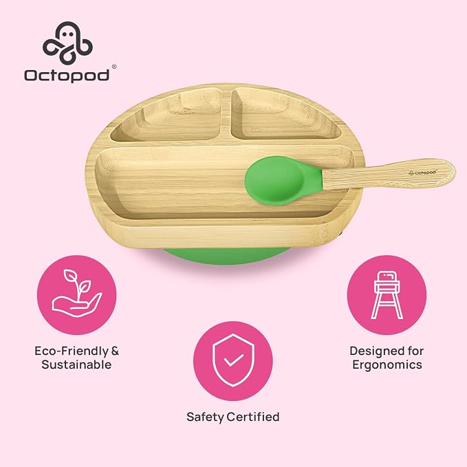 Abiie Octopod Bamboo Dish - Image 3
