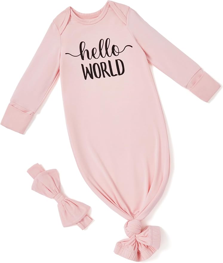 PATPAT Baby Sleeper Gown with Bamboo Viscose by PATPAT