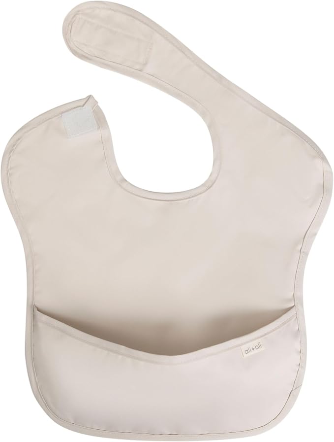 Ali+Oli Smock Bibs for Babies, BPA-Free Oeko-Tex Certified, Waterproof Baby - Image 2