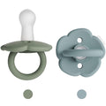 Moonkie Pacifiers Set of 2 | One-Piece Design Baby Pacifier by Moonkie